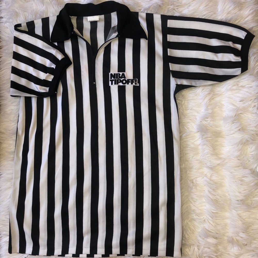XL NBA referee shirt